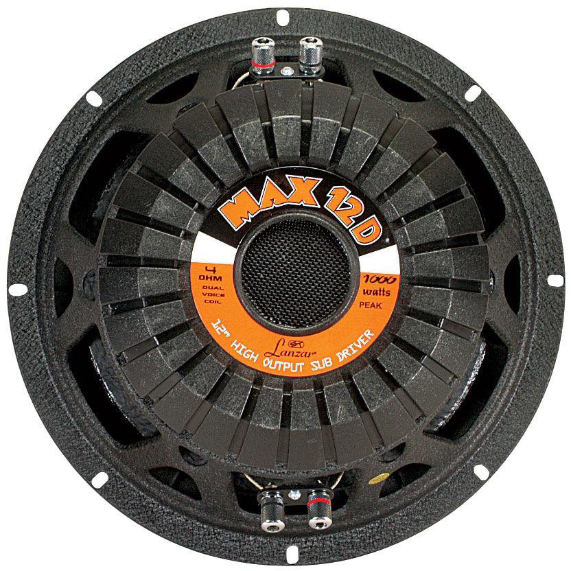 Subwoofer lanzar hot sale max 12